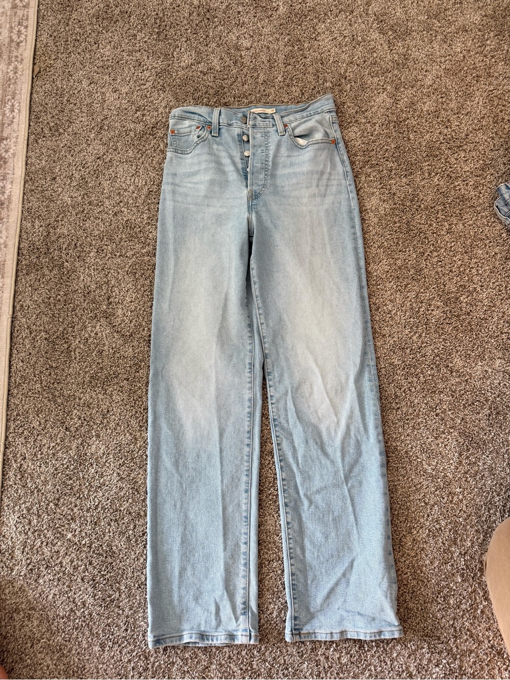 Levi's Ribcage Straight Leg Jeans